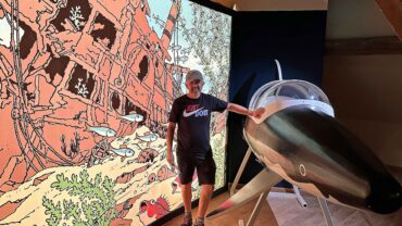 Hergé-museum is (te) groots Hergé-museum is (te) groots