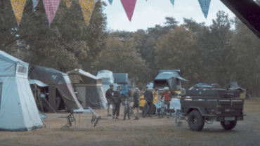 Daktentfestival helpt nieuwsgierige kampeerders