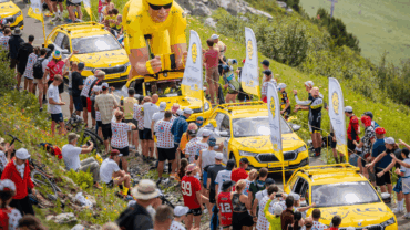 Klim naar Col de la Loze via Courchevel debuteert in de Tour