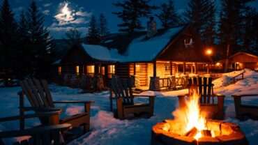 Zo begint de winter in de Canadese Rockies