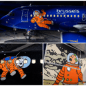 Brussels Airlines presenteert nieuw Kuifje-vliegtuig