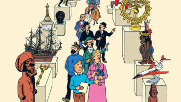 Kuifje-tentoonstelling in Spa brengt iconische museumposter tot leven