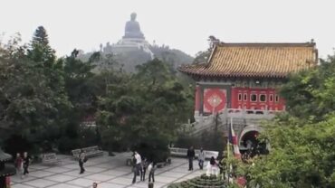 Naar Po Lin klooster in Hong Kong