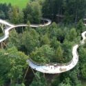 Opening eerste boomtoppenpad Zwitserland