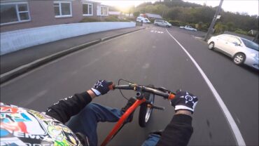 Racen vanaf steilste straat ter wereld