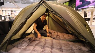 Tent, luchtbed en slaapzak in 1. Kan dat?