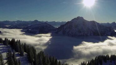 Vliegen over de Alpen