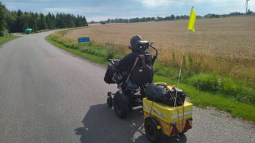 Een rolstoel is geen belemmering: de 2.200 kilometer van Anders Lehmann