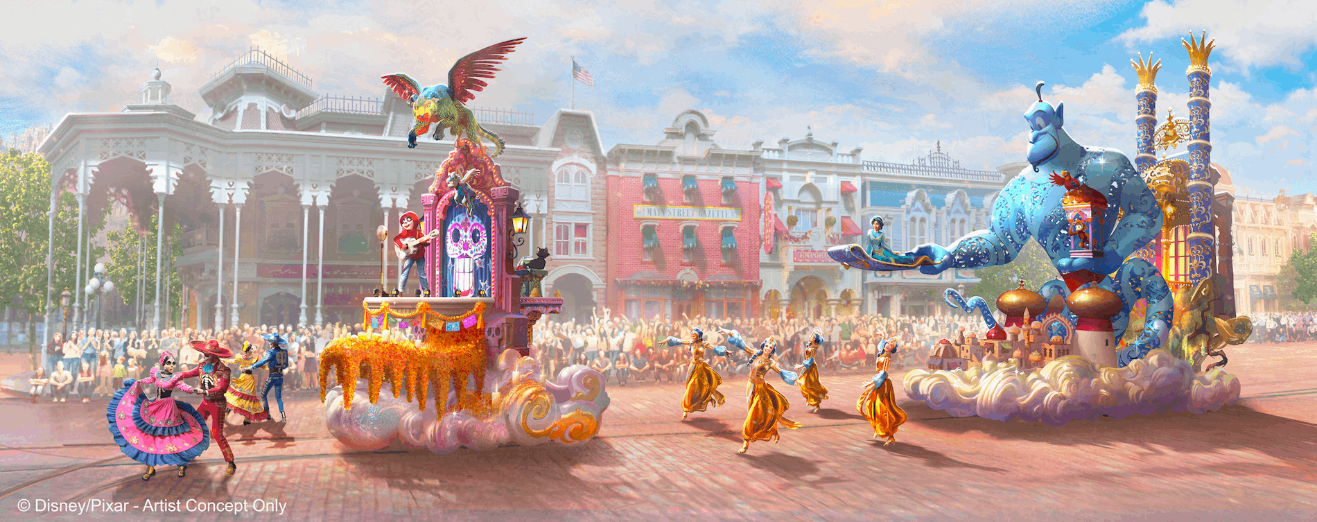 Disneyland vernieuwt dagparade voor het eerst in tien jaar