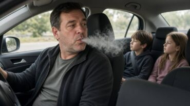 Roken in de auto met kinderen kost geld in het buitenland: boetes tot duizend euro
